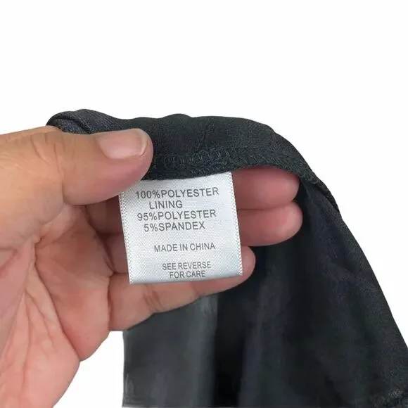 Lucy Paris Off the Shoulder Floral Dress Black L - Picture 9 of 10